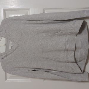 Lou & grey for LOFT grey hoodie size small